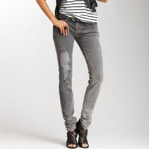 Current/Elliott The Skinny in Bleach Out Destroy